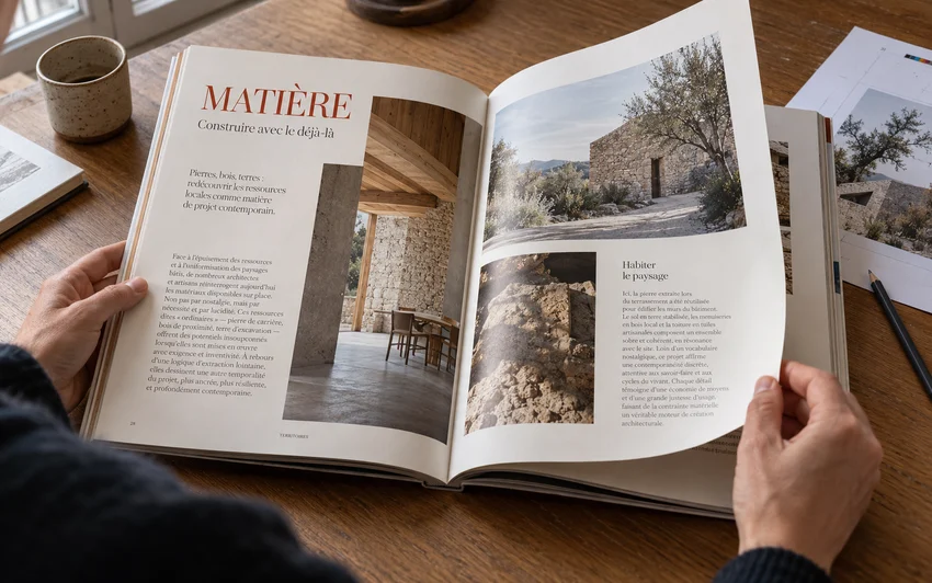 Édition & publications — étude illustrative